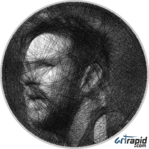 Circular string messi