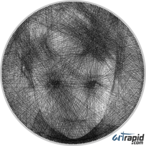 Circular string ت