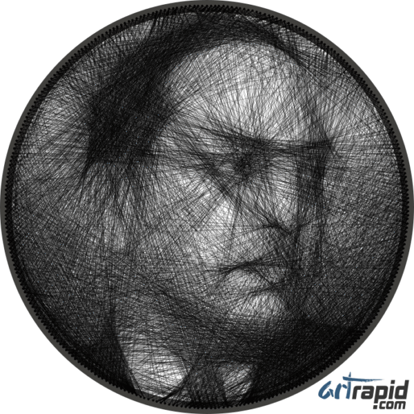 ArtRapid - String Art Generator - art from a single thread
